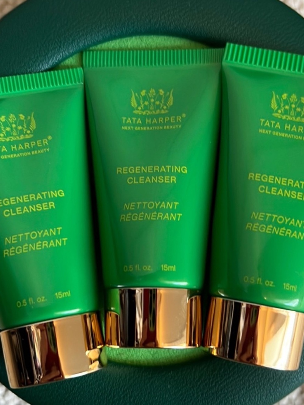 *3 New 0.5 oz travel size cleansers!* by Tata Harper